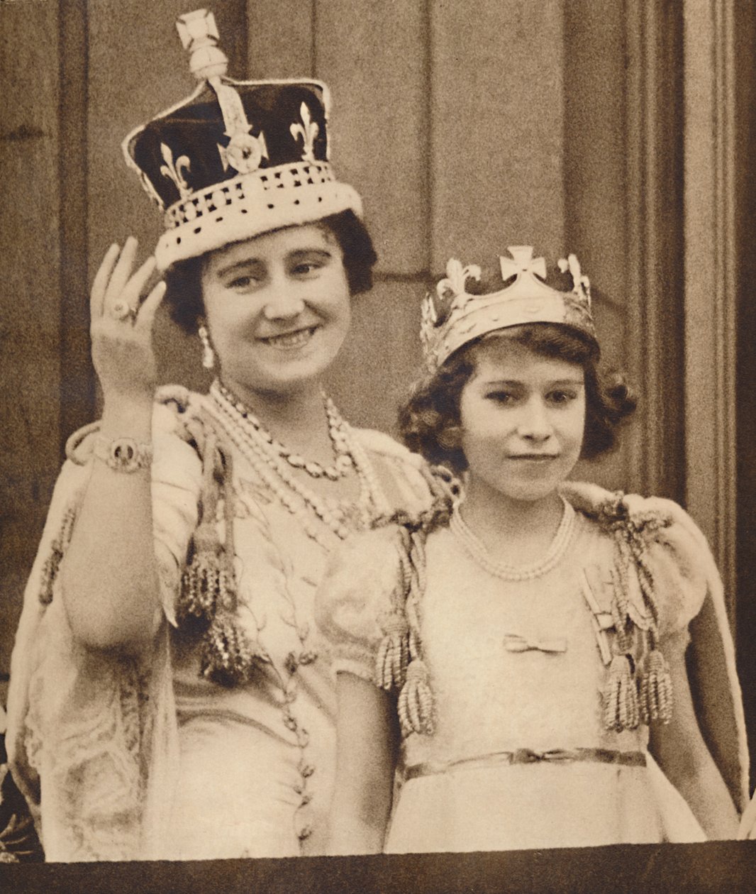 Mor och dotter, 1937 av Unbekannt