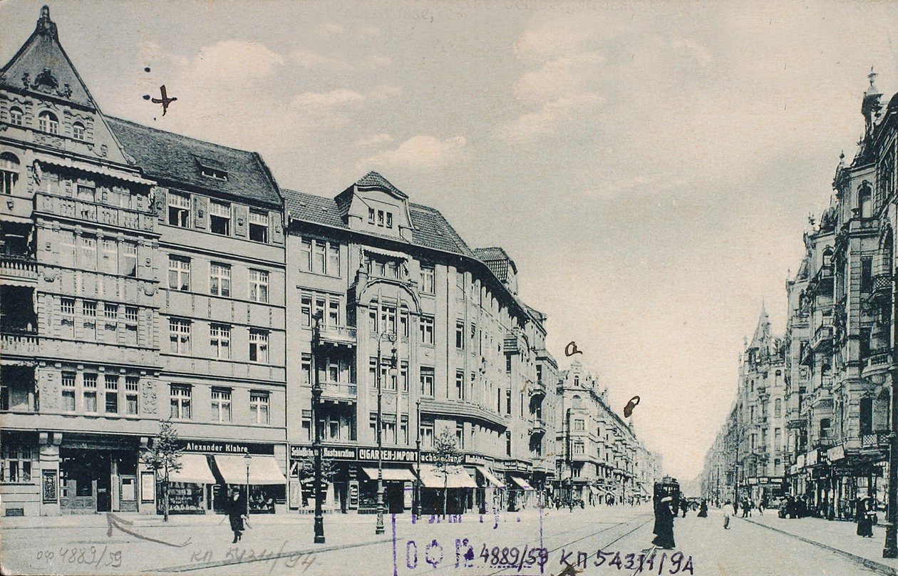 Motzstrasse, Berlin, Tyskland, 1910-talet av Unbekannt
