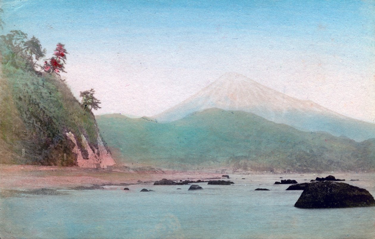 Mount Fuji, Japan av Unbekannt