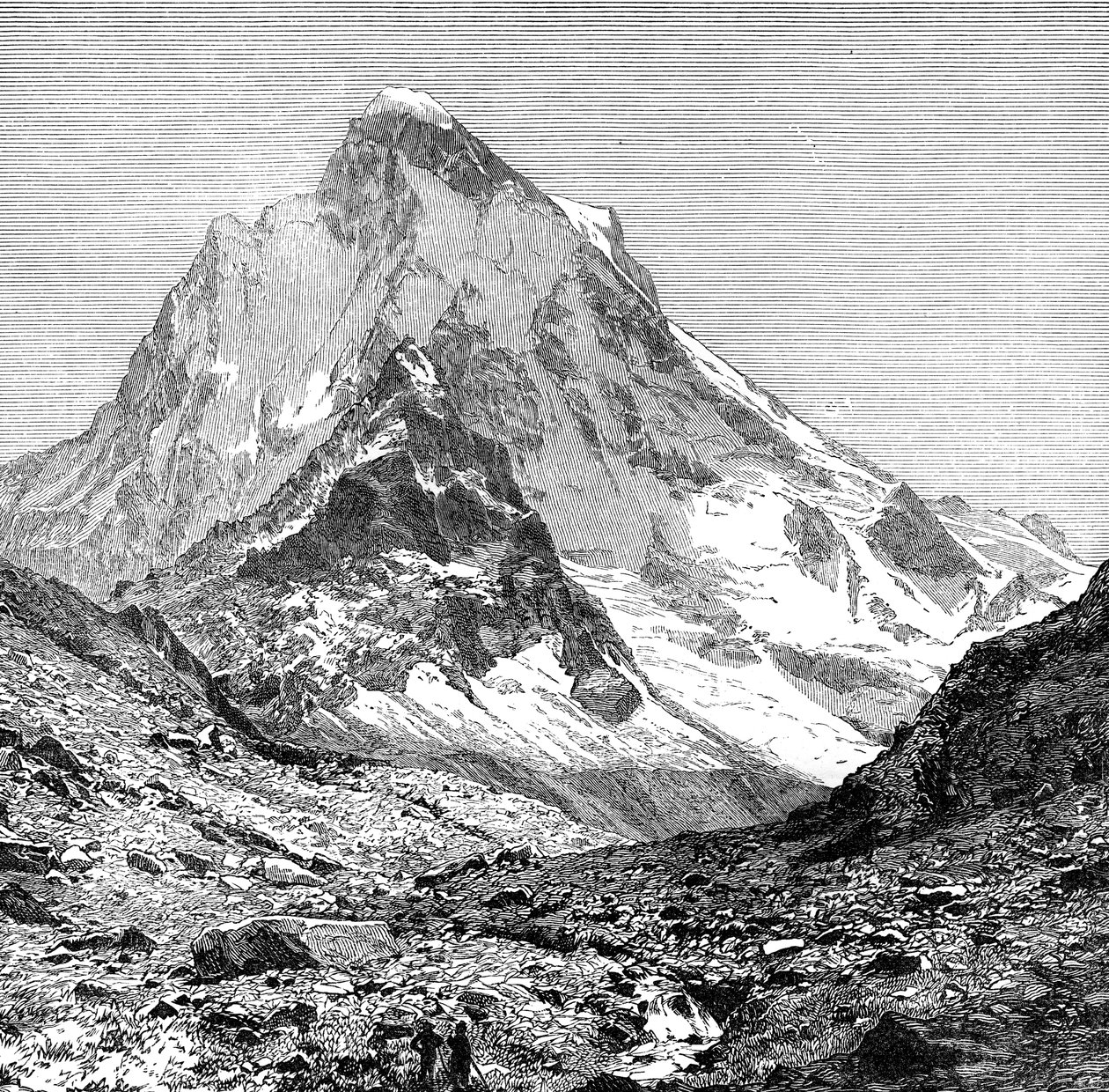 Mount Moira, Indien, 1895 av Unbekannt