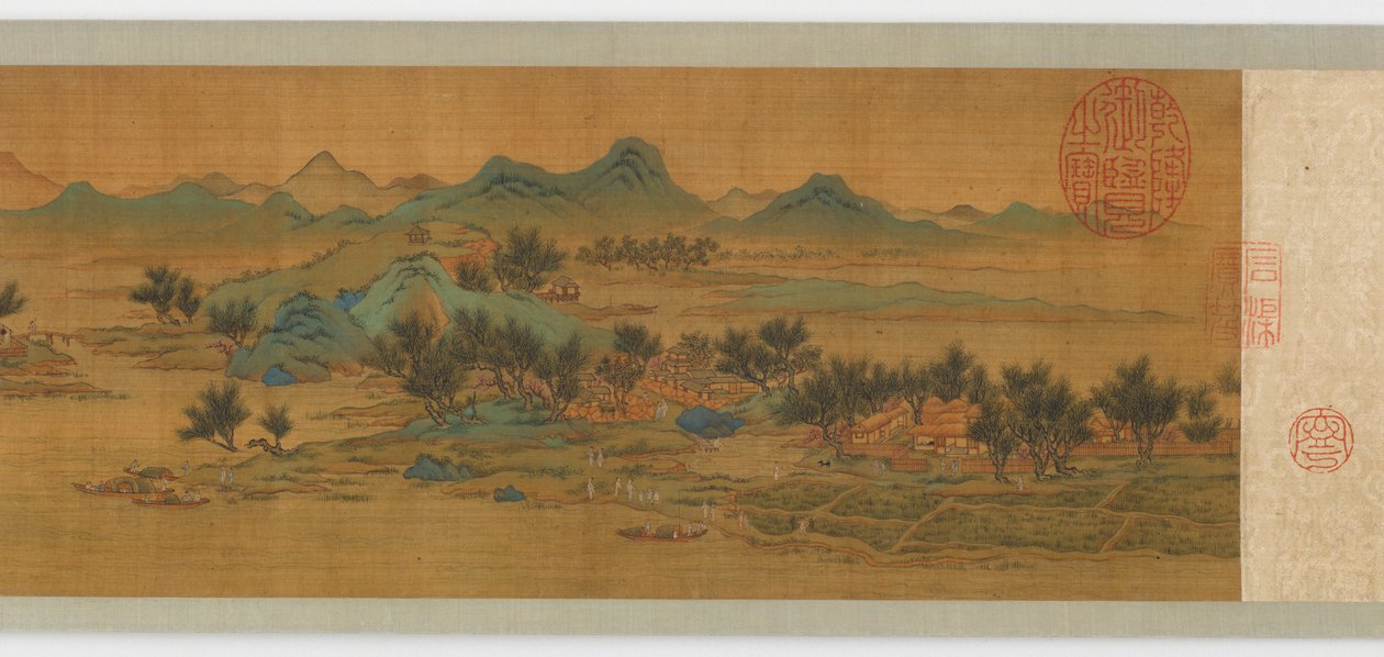 Mountain Mist, Vårmorgon, 1600-talet. av Unbekannt