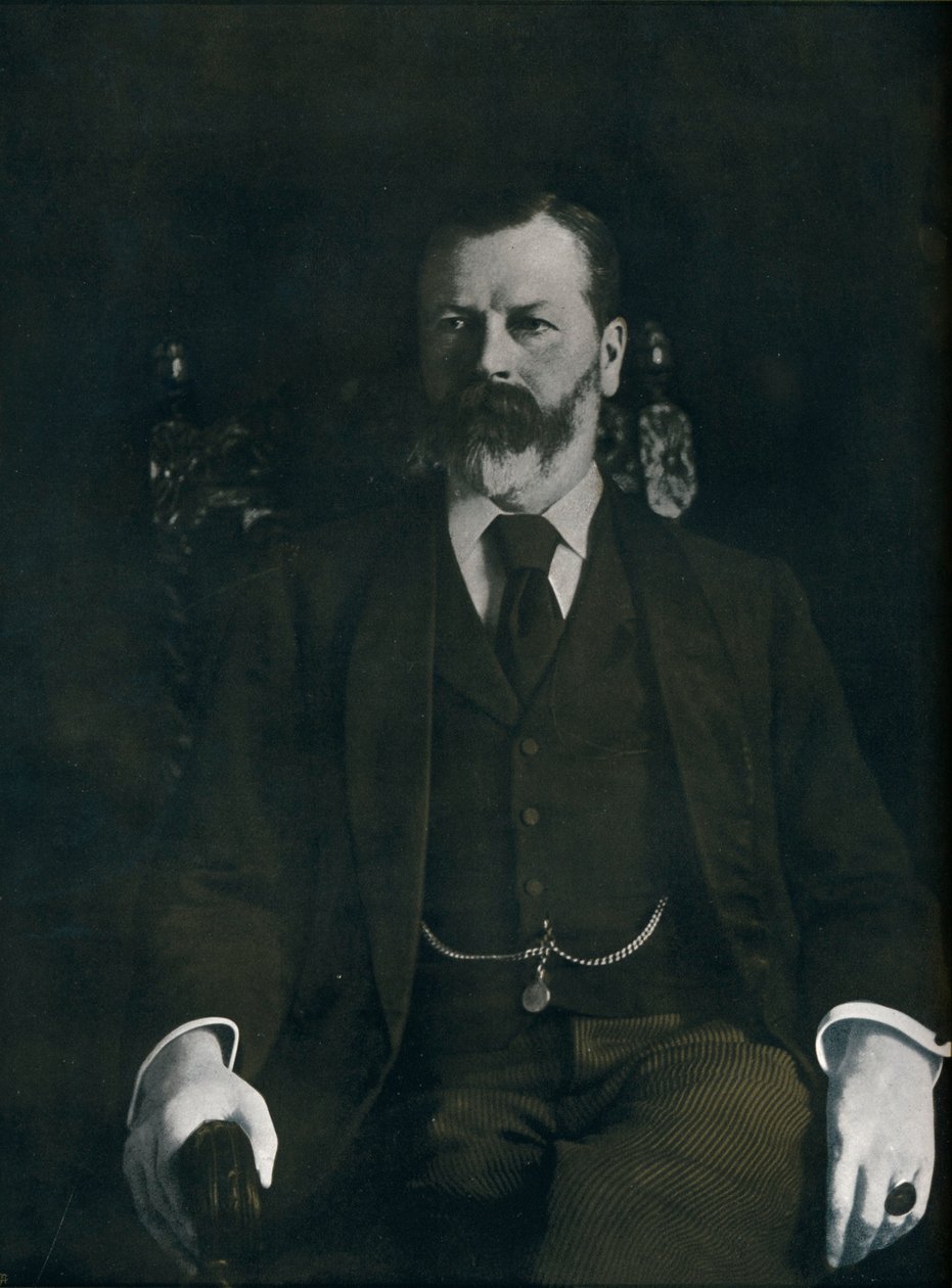 Mr. Arthur Sanderson hemma, 1901 av Unbekannt