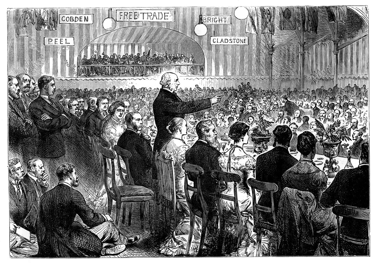 Mr Gladstone i Leeds, sent 1800-tal av Unbekannt
