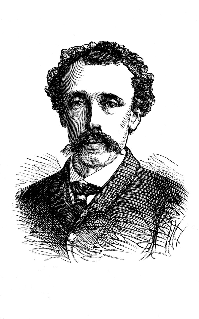 Herr J. W. W. Björk, c1880 av Unbekannt