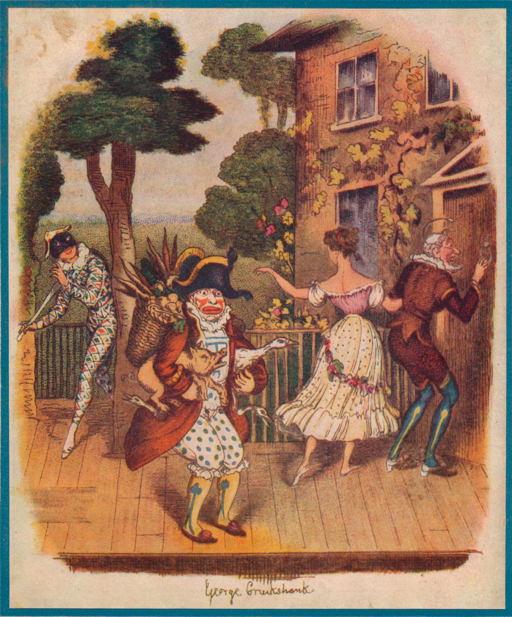 Mr Punch eller Pulcinella och andra commedia dell