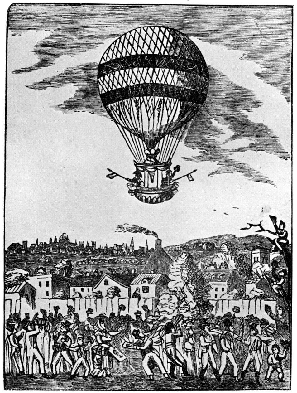 Mr Sadlers bestigning med kapten Paget, 12 augusti 1781, 1910 av Unbekannt