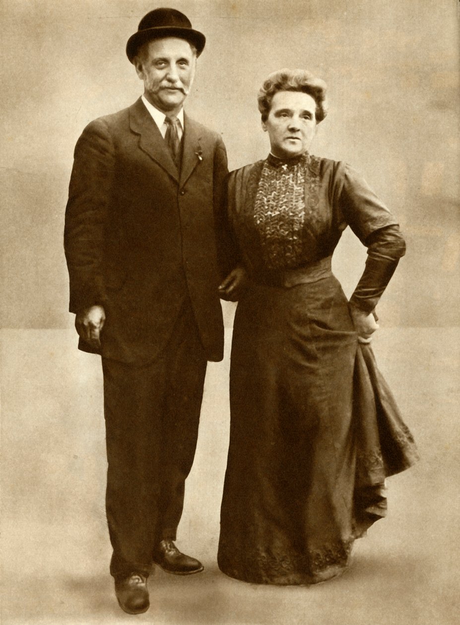 Herr och fru George Lansbury 1910, 1935. av Unbekannt