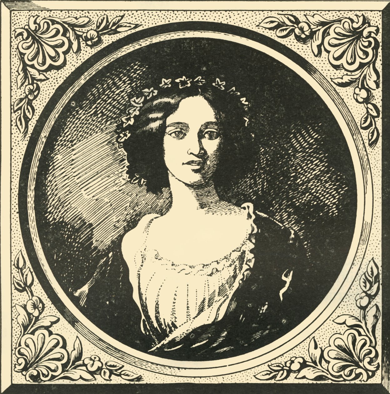 Mrs Gladstone 1857, 1948. av Unbekannt