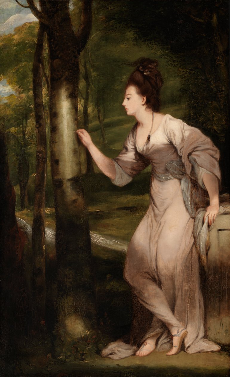 Mrs Lloyd, 1700-talet. av Unbekannt