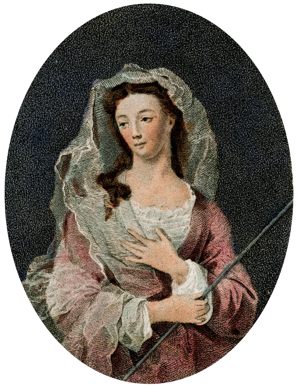 Mrs Woffington, 1795 av Unbekannt