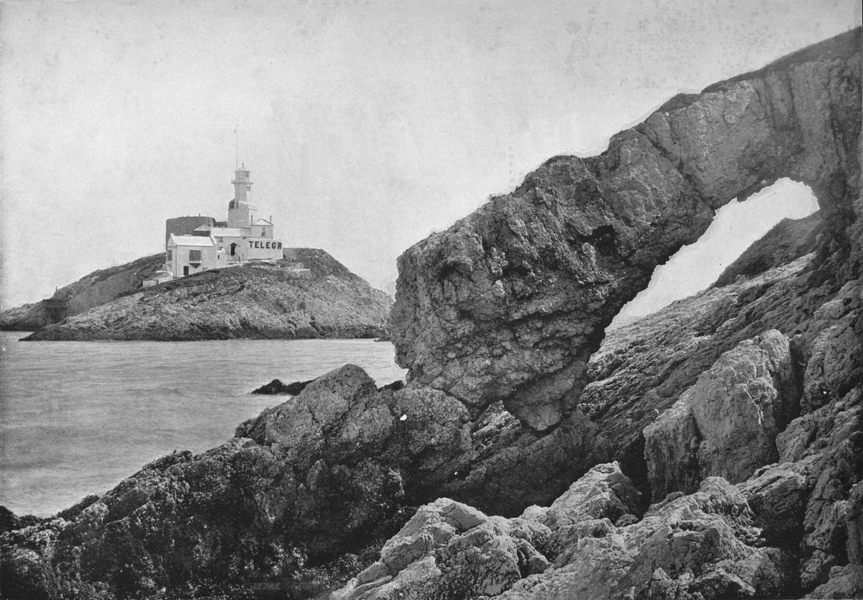 Mumbles - Fyren, 1895 av Unbekannt
