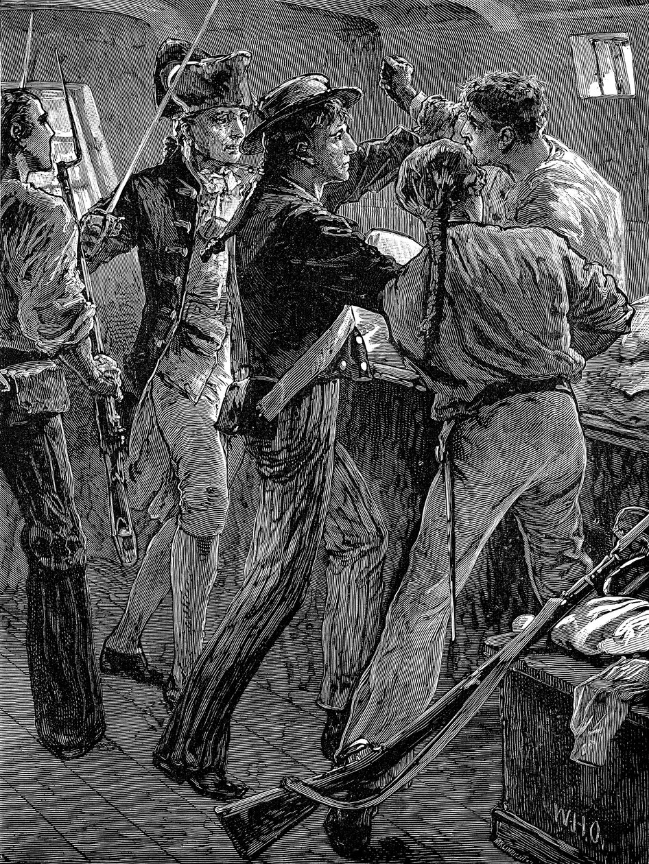 Myteri av besättningen på Bounty, 1789 sent 1800-tal av Unbekannt