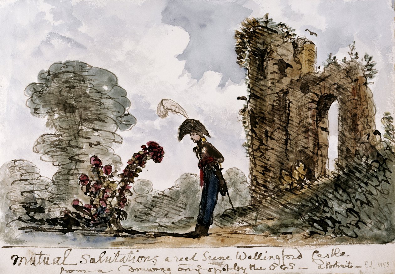"Ömsesidiga hälsningar". William Crotch, ca 1838. av Unbekannt