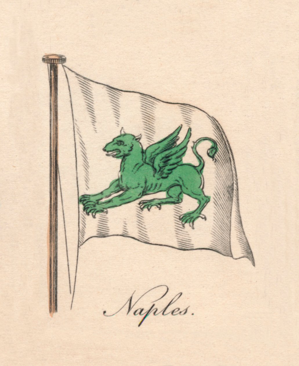 Neapel, 1838 av Unbekannt