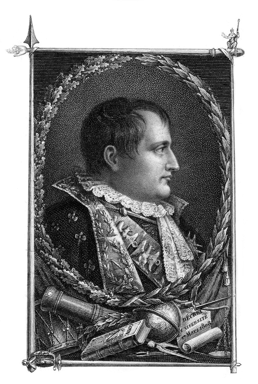 Napoleon Bonaparte, fransk general och kejsare av Unbekannt