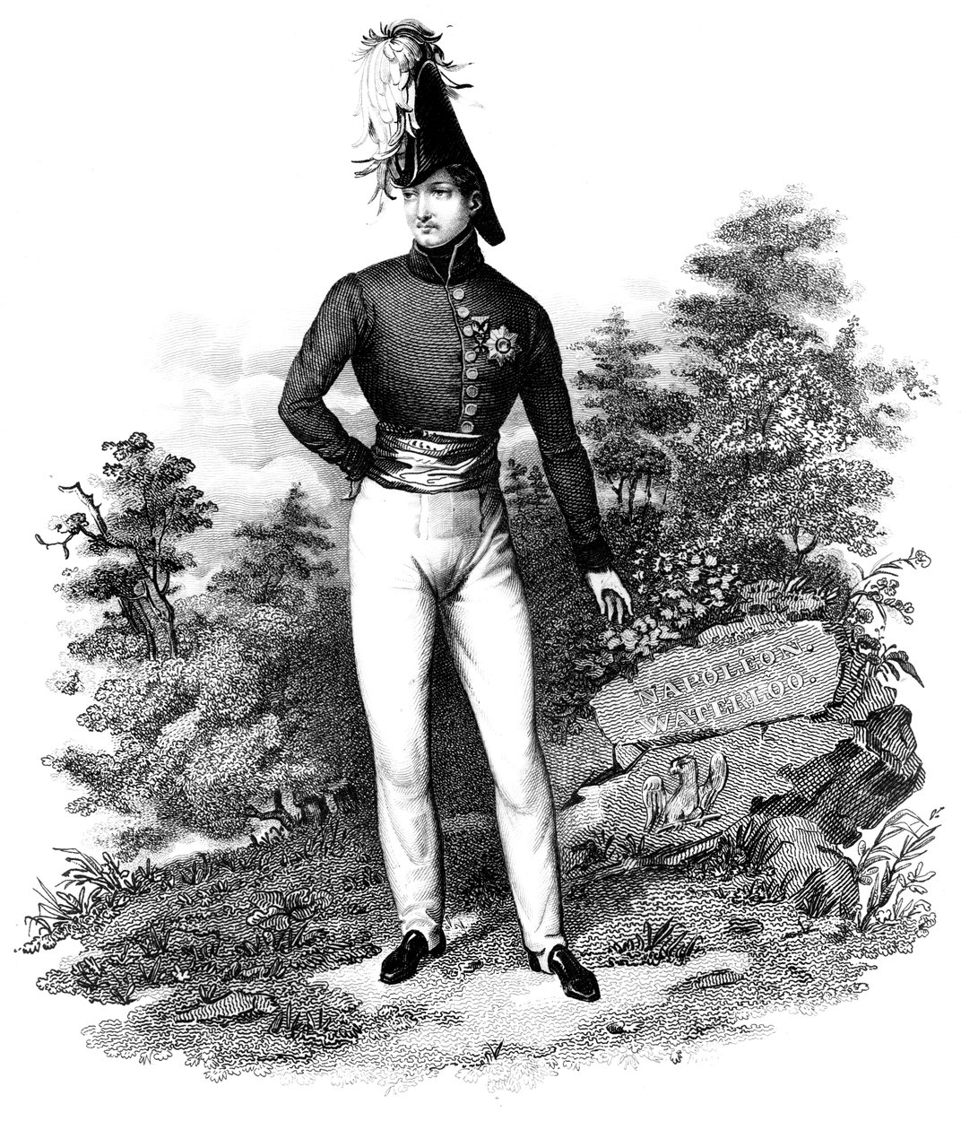 Napoleon Bonaparte, fransk general och kejsare av Unbekannt