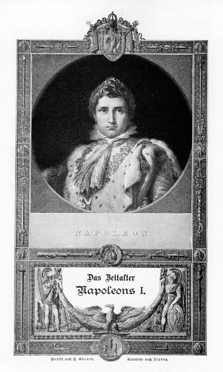Napoleon I Bonaparte, fransmännens kejsare, 1900 av Unbekannt
