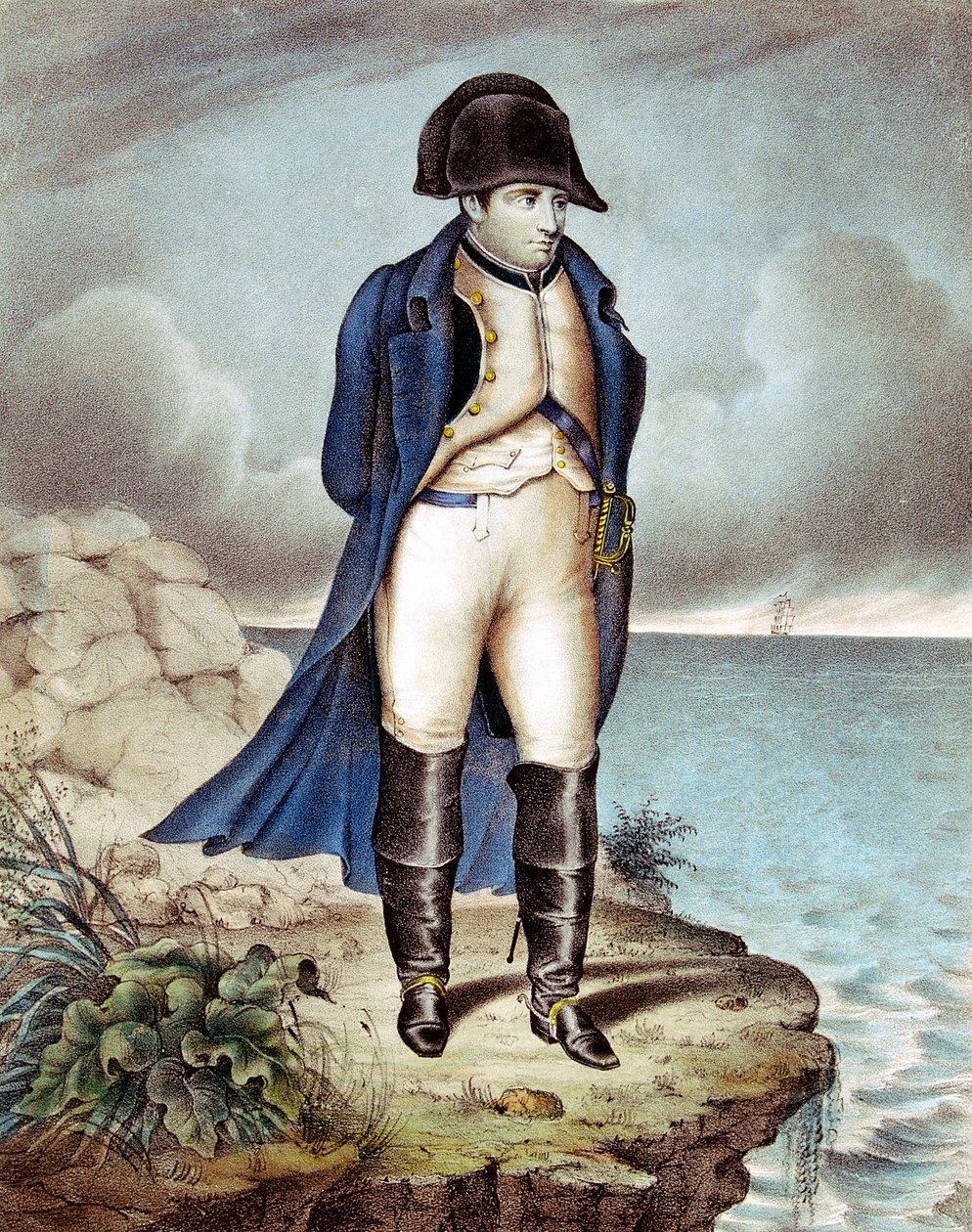 Napoleon I, Frankrikes kejsare, i exil av Unbekannt