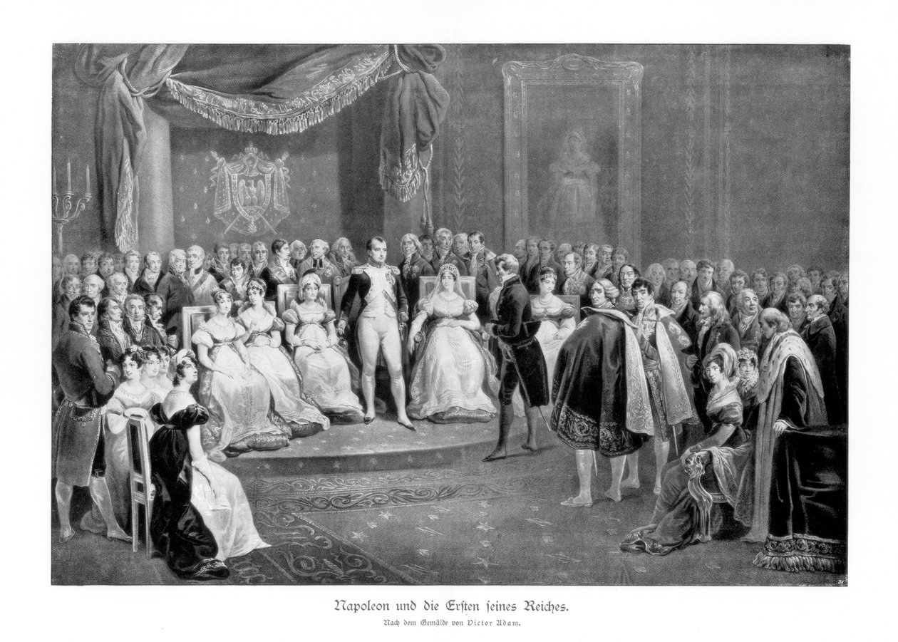 Napoleon och det första av hans imperier, c1804-1814 av Unbekannt