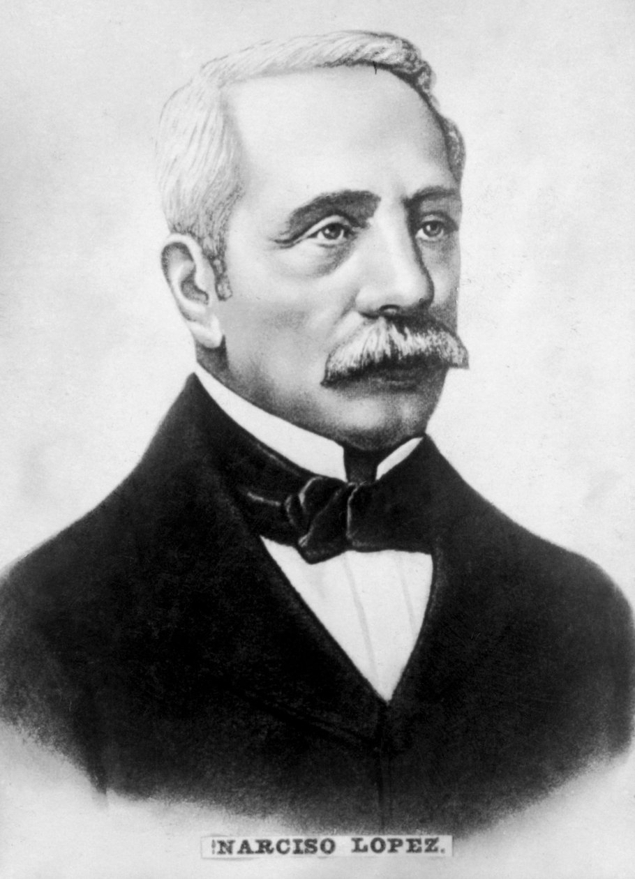 Narciso López 1797-1851, venezuelansk äventyrare och soldat av Unbekannt