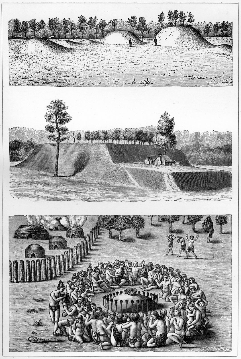 Native American arkeologiska platser, USA, 1901 av Unbekannt