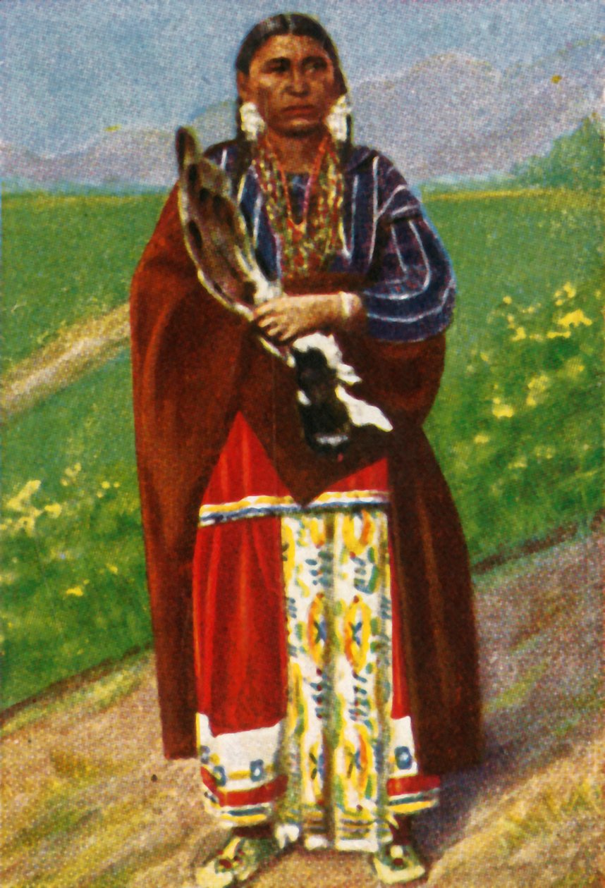 Indiansk kvinna, c1928. av Unbekannt