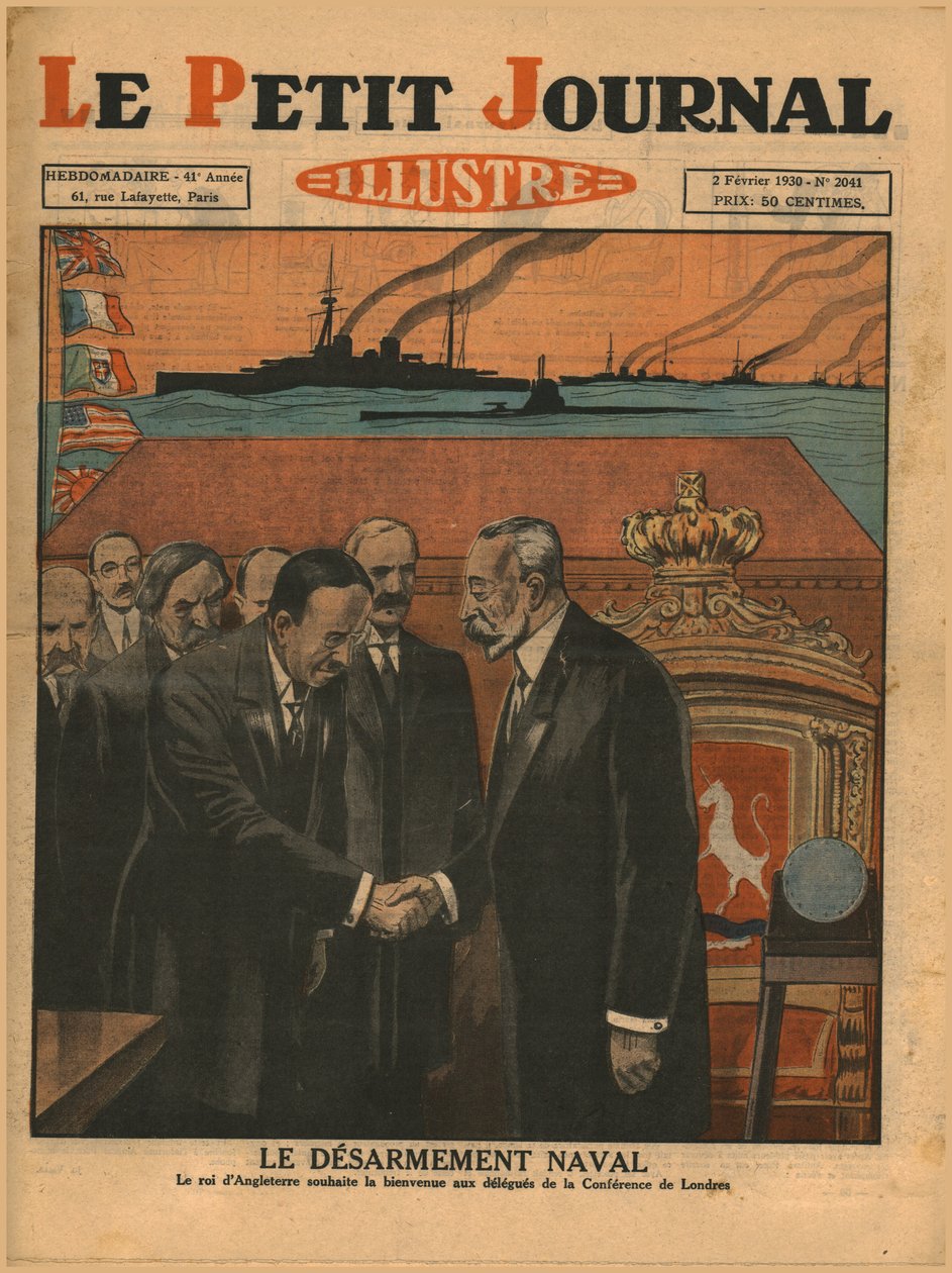 Marinens nedrustning, 1930. av Unbekannt