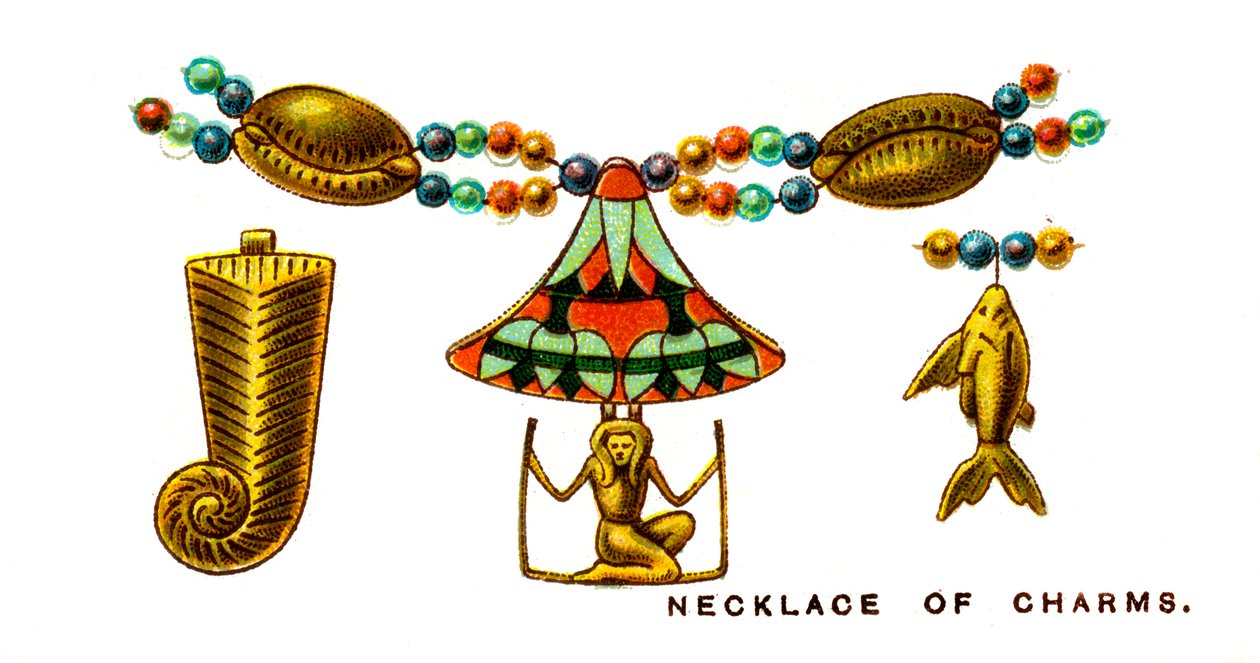 Halsband av berlocker, 1923 av Unbekannt