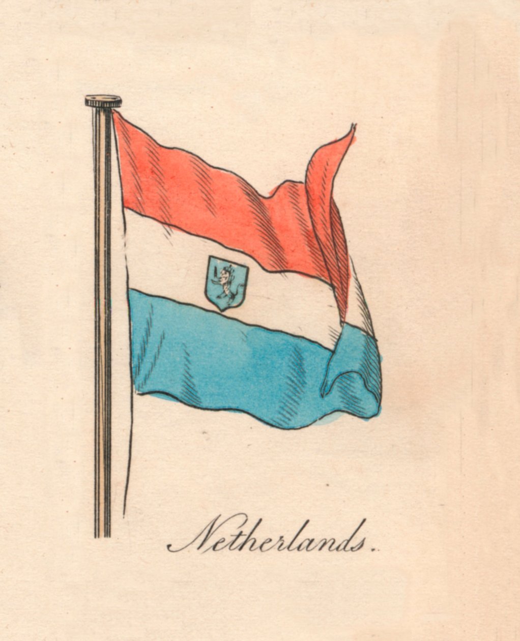 Nederländerna, 1838 av Unbekannt