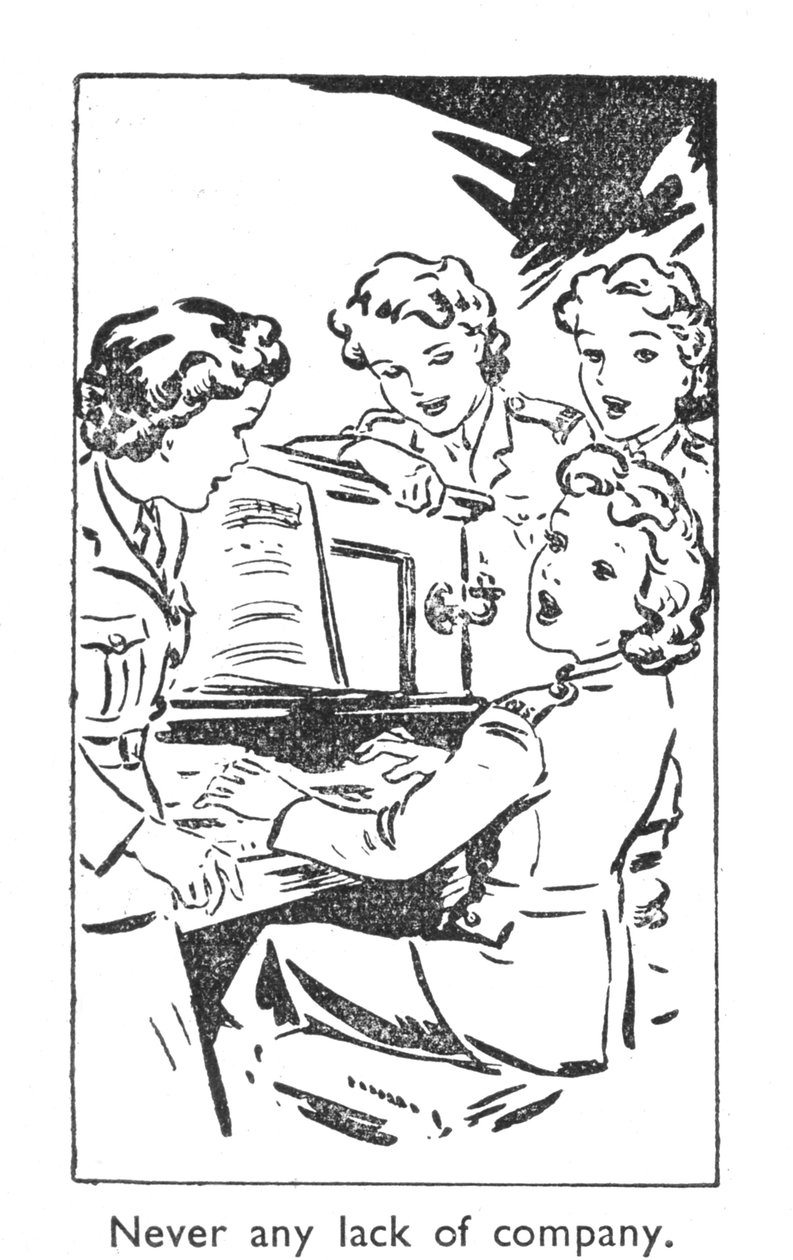 Aldrig någon brist på sällskap, 1940 av Unbekannt