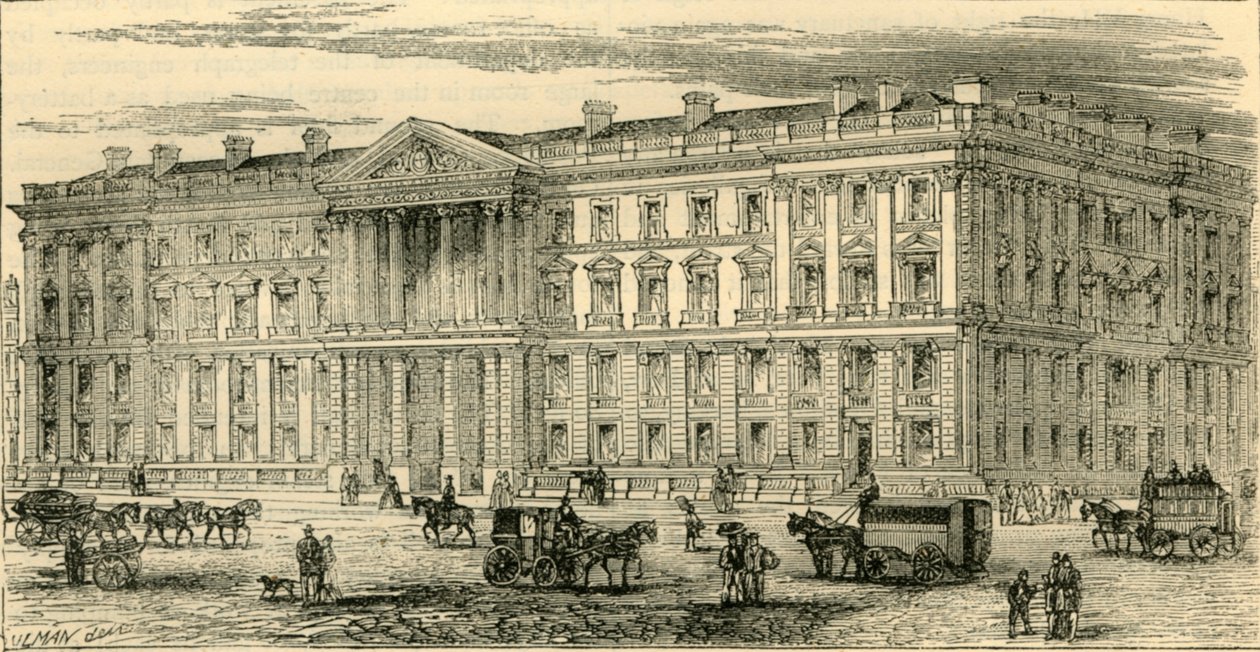 New General Post Office, St. Martins-Le-Grand, c1872. av Unbekannt