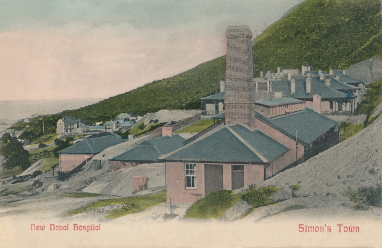 New Naval Hospital - Simons Town, tidigt 1900-tal. av Unbekannt