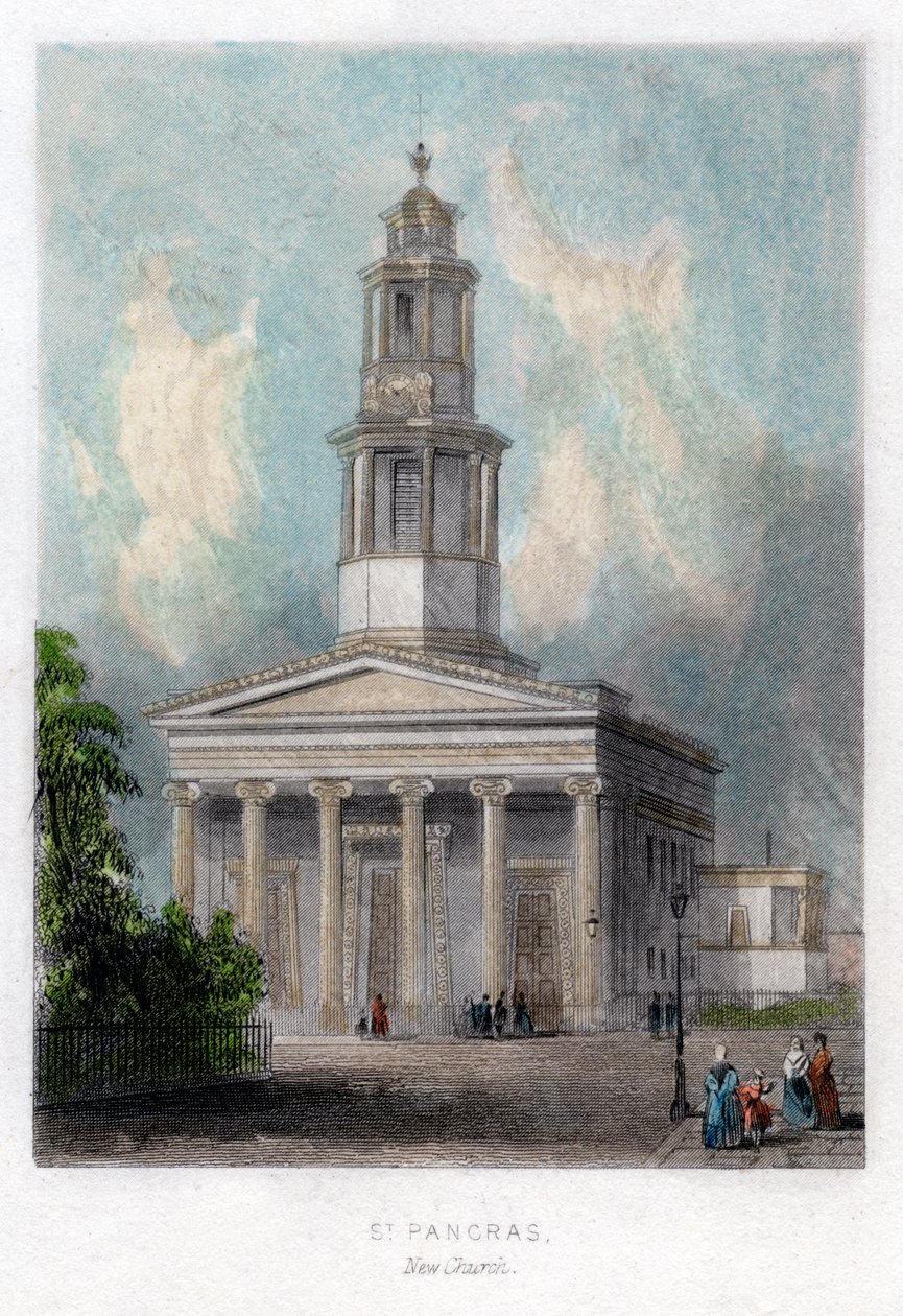 Ny kyrka, St Pancras, London av Unbekannt