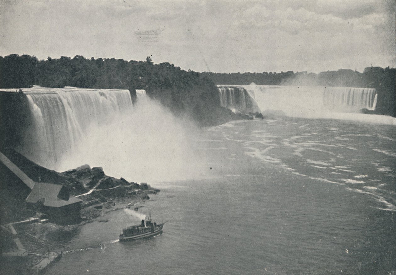 Niagarafallen, 1916 av Unbekannt