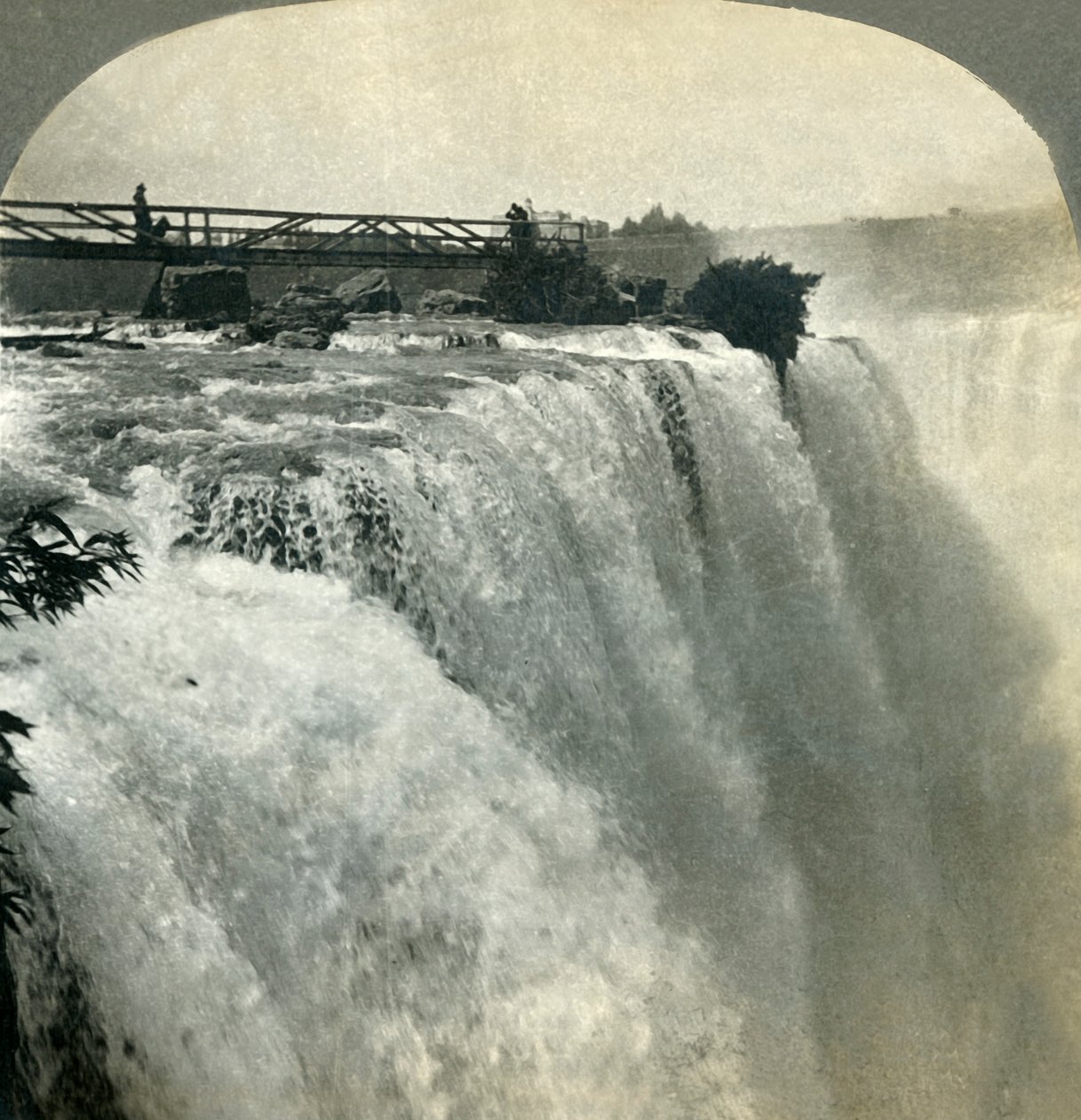 Niagara! Under av denna västvärld... Niagarafallen. N.Y., U.S.A., 1897. av Unbekannt