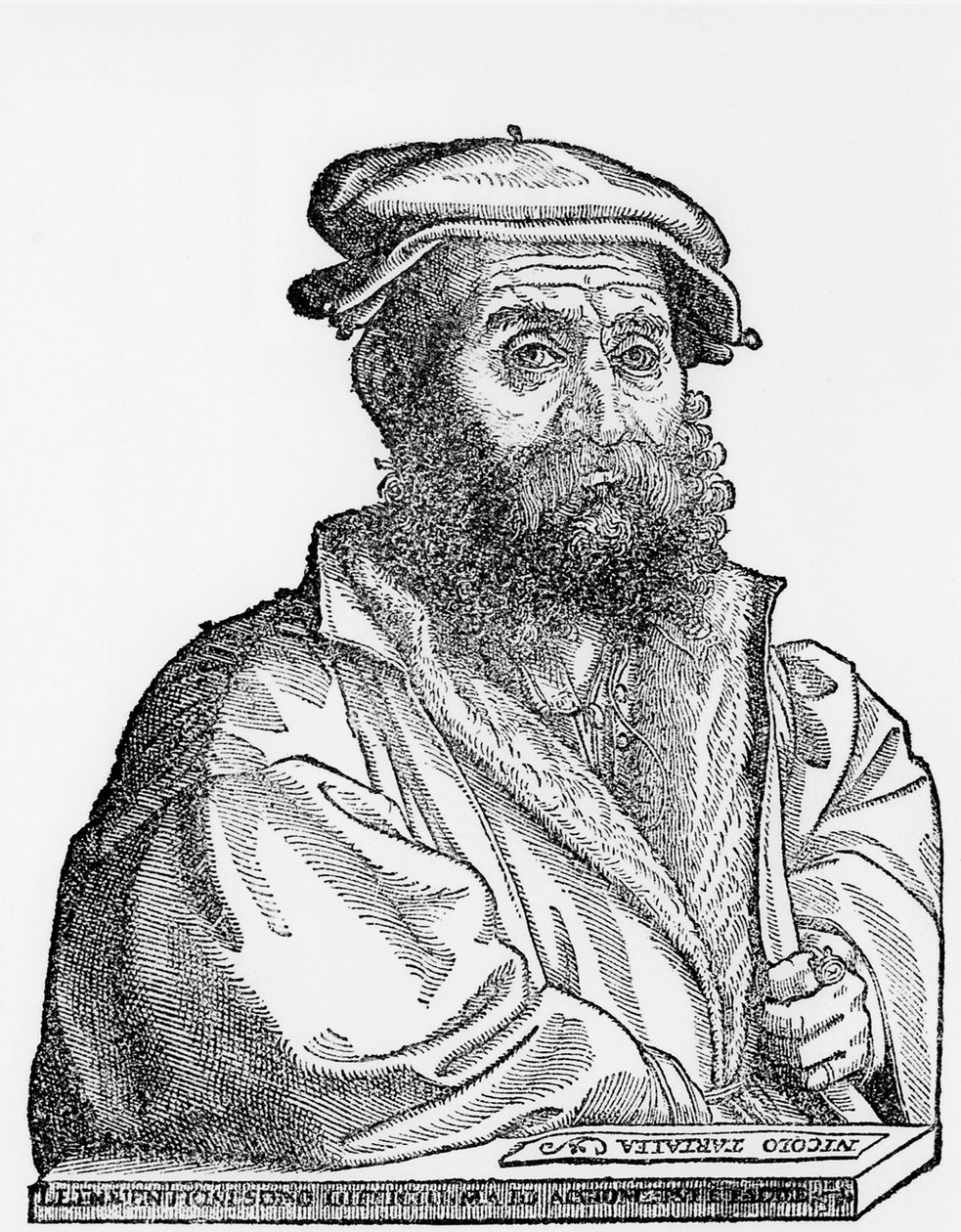 Niccolo Tartaglia, italiensk matematiker och mekaniker, 1550-talet av Unbekannt