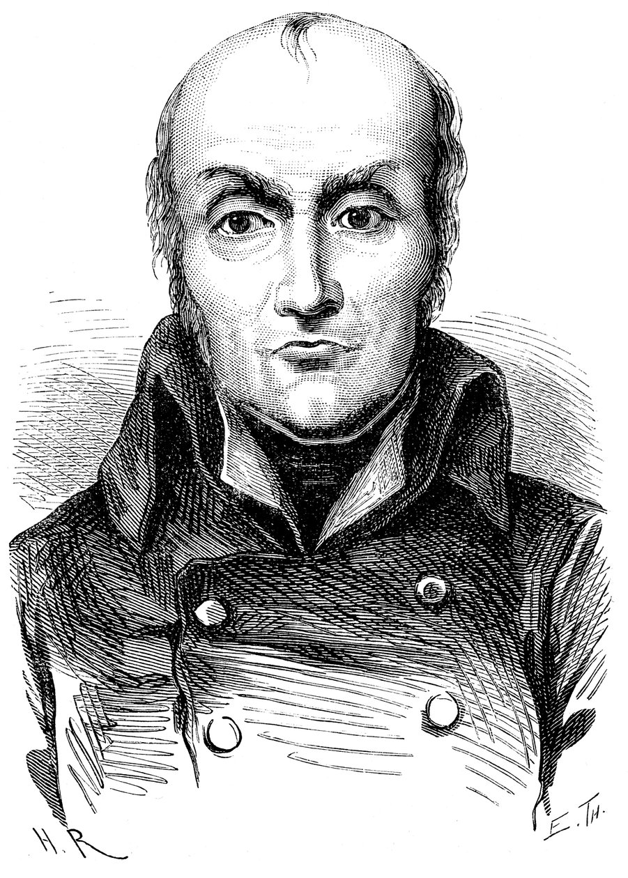 Nicolas Francois Appert 1749-1841, fransk kock och uppfinnare, c1870 av Unbekannt