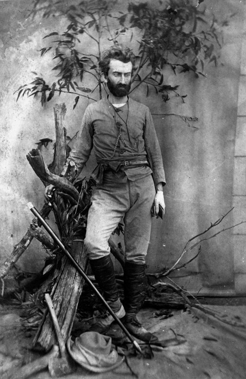 Nikolai Nikolaevich Miklukho-Maklai, rysk antropolog, Queensland, Australien, c1880 av Unbekannt