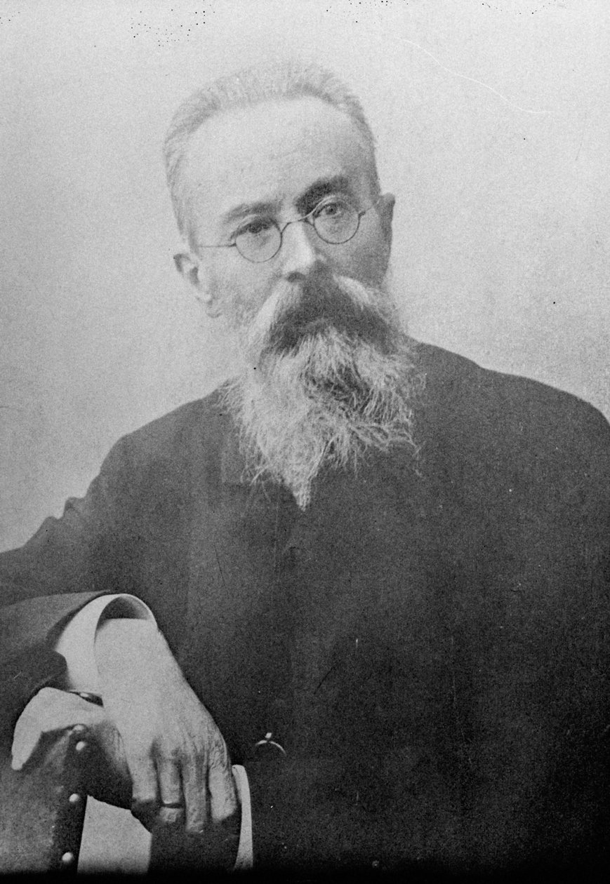 Nikolai Rimsky-Korsakov, rysk kompositör, 1890-talet av Unbekannt