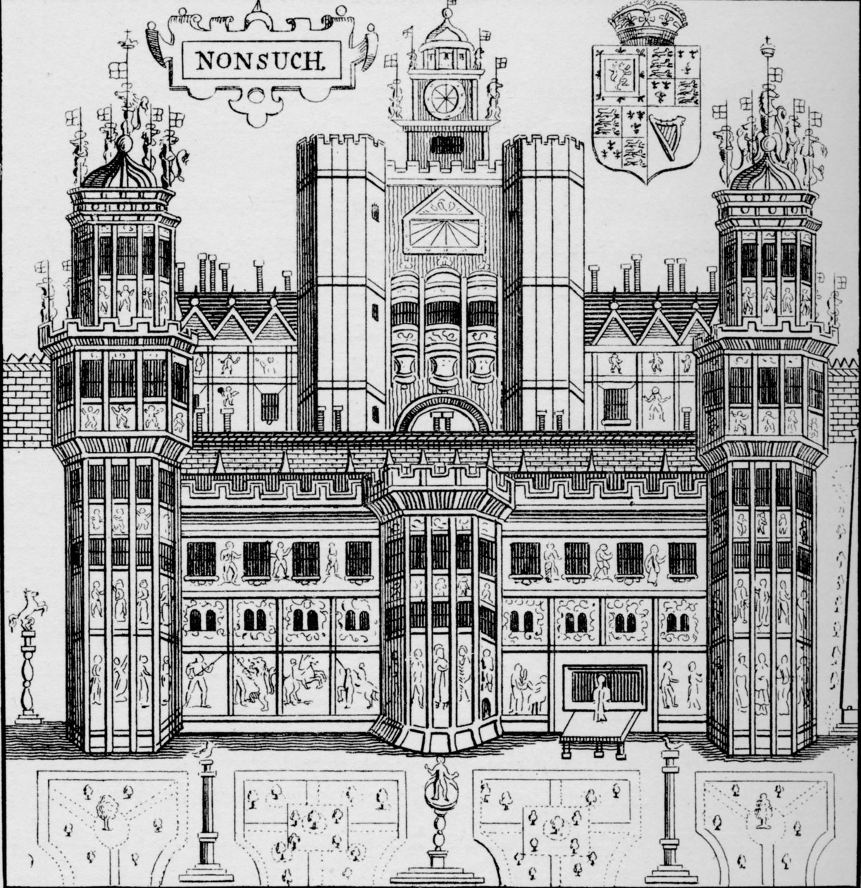 Nonsuch House, London, c1845 1904 av Unbekannt