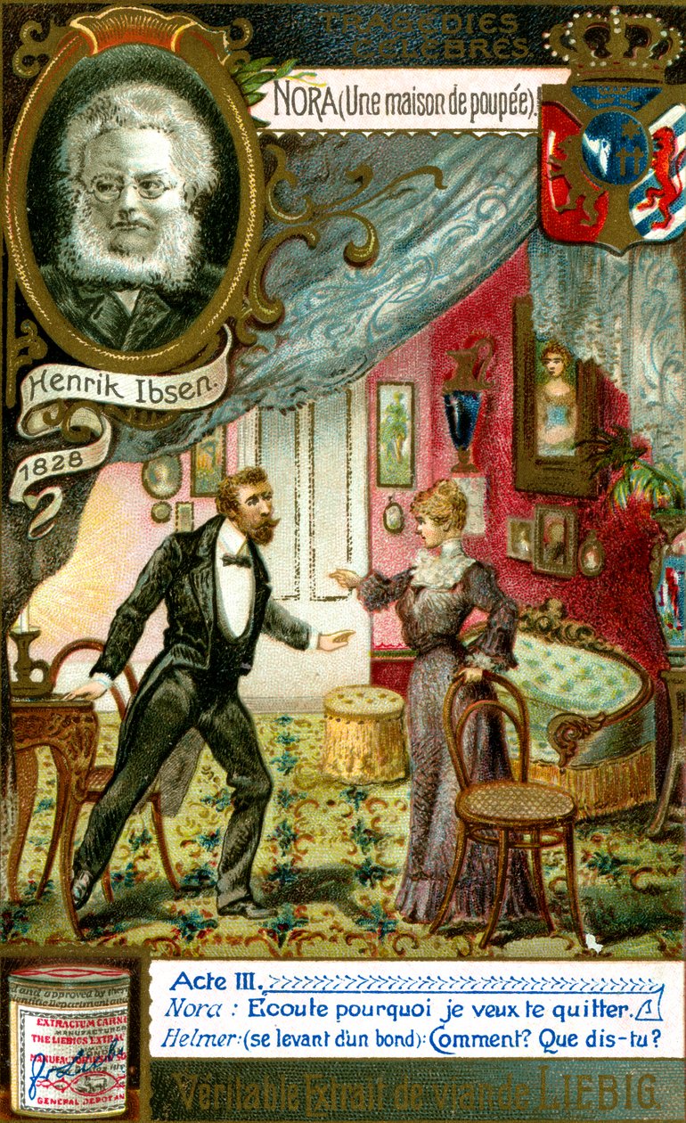 Nora Ett dockhem av Henrik Ibsen, c1900 av Unbekannt