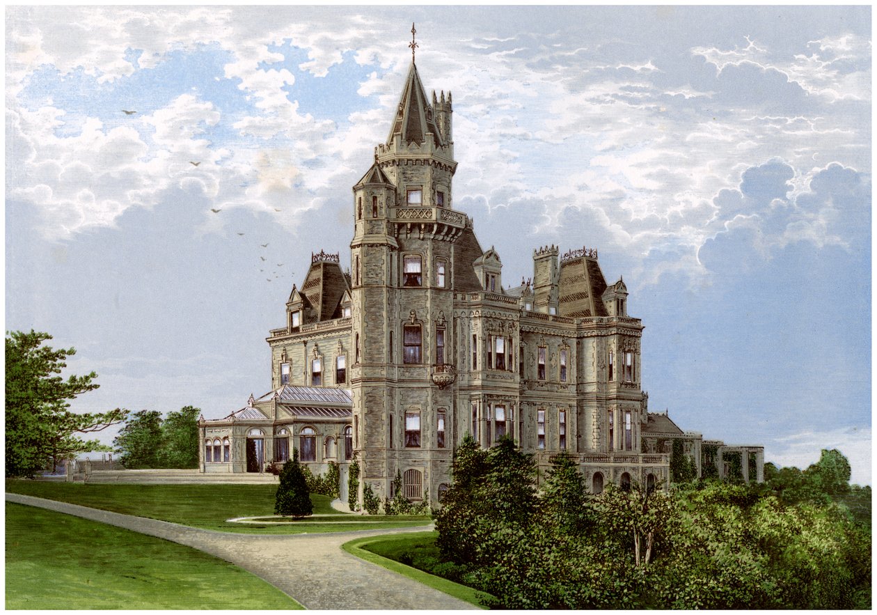 Normanhurst, Sussex, hem för familjen Brassey, c1880 av Unbekannt