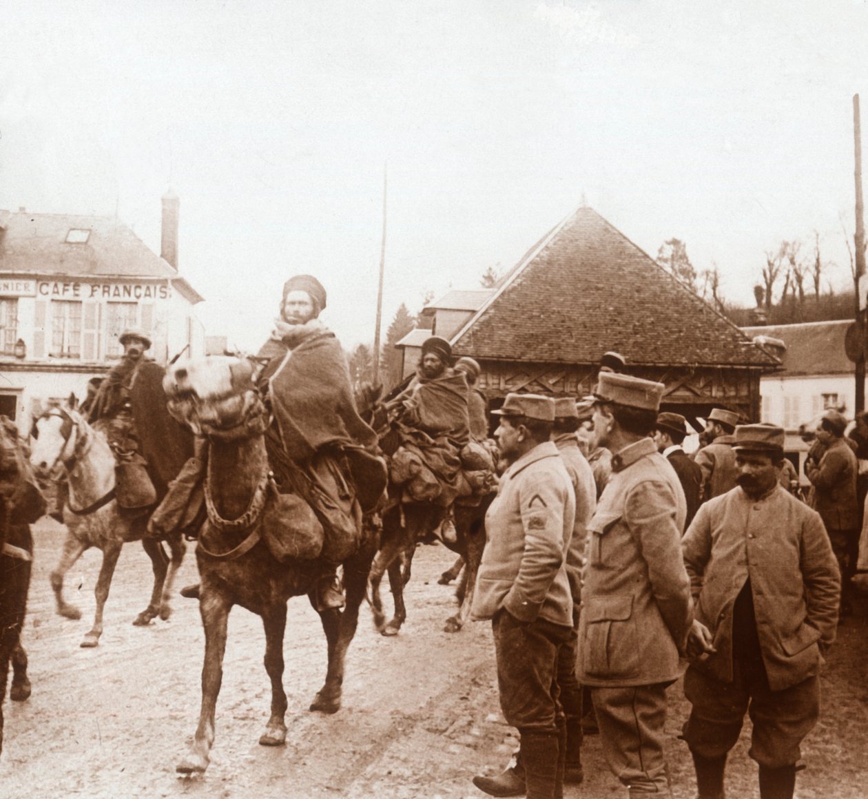 Nordafrikanska soldater, c1914-c1918 av Unbekannt