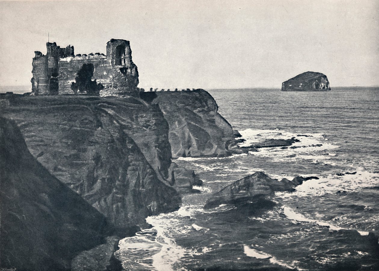 North Berwick - Tantallon Castle and the Bass Rock, 1895 av Unbekannt