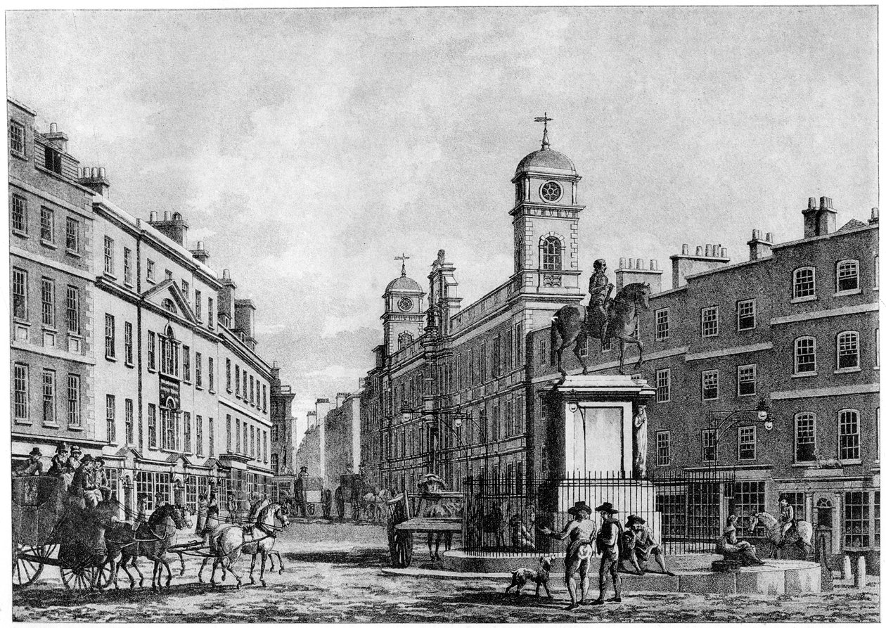 Northumberland House, Charing Cross, 1700-talet, 1908 av Unbekannt