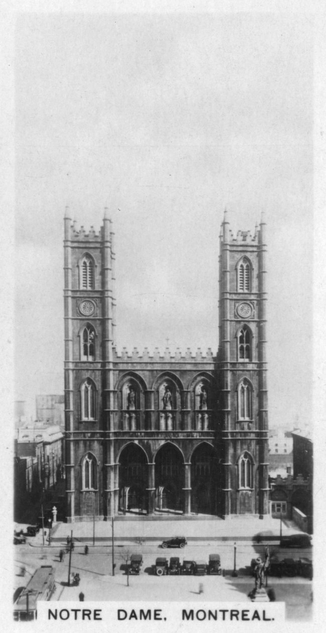 Notre Dame, Montreal, Kanada, c1920-talet av Unbekannt