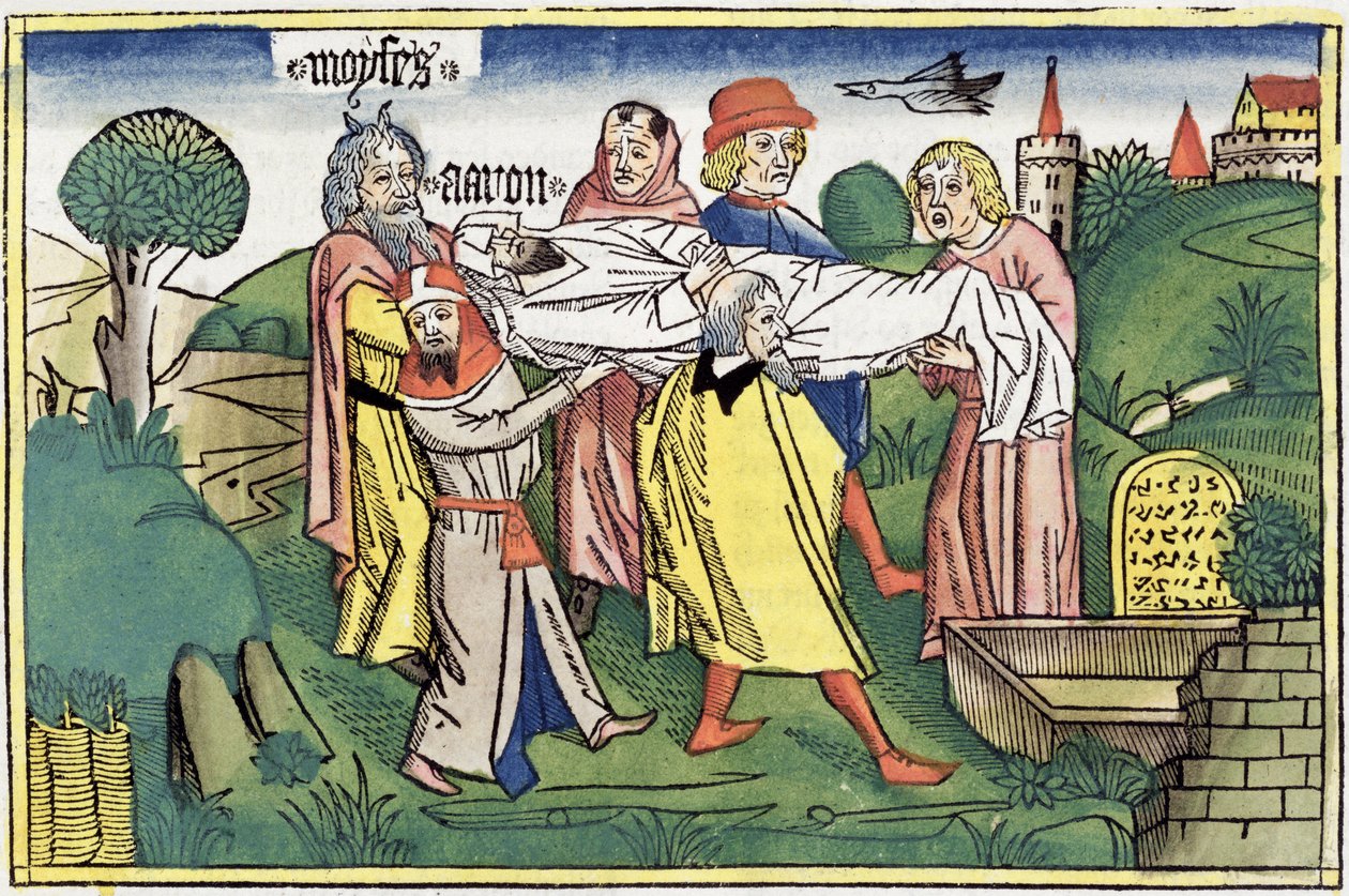 4 Mosebok 20:22-29: Arons död av Unbekannt