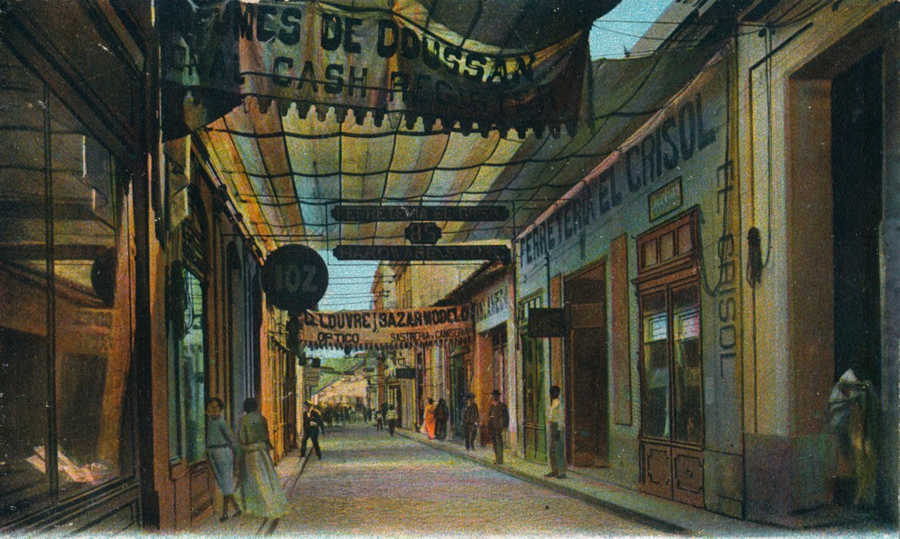 Oreilly Street, Havanna, Kuba, c1910-talet av Unbekannt
