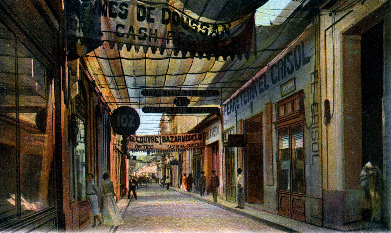 OReilly Street, Havanna, Kuba, tidigt 1900-tal av Unbekannt