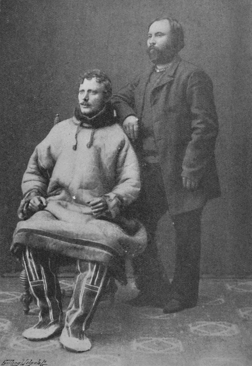 O. Christofersen och A. Trontheim, 1897 av Unbekannt